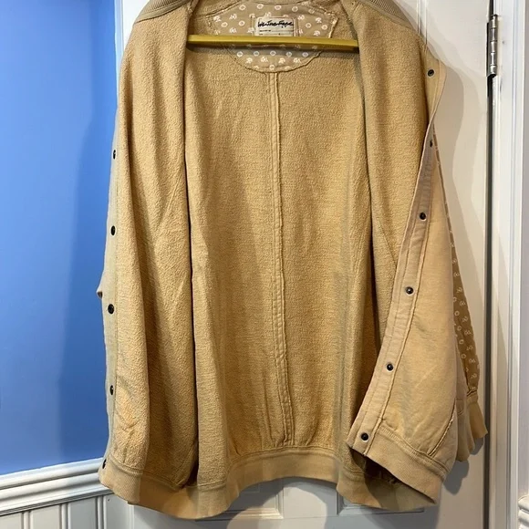 Free People Heritage Track Jacket Size Large NWT - Picture 10 of 13